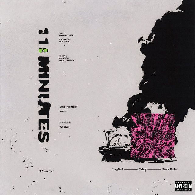 متن آهنگ 11 Minutes (with Halsey feat. Travis Barker) از Hal کاور آهنگ 11 Minutes (with Halsey feat. Travis Barker) از Halsey