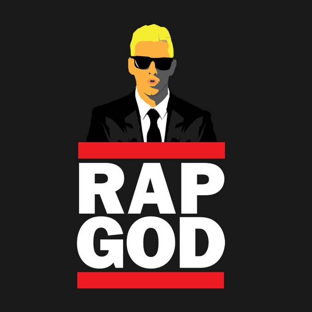 متن آهنگ Rap God از Eminem کاور آهنگ Rap God از Eminem