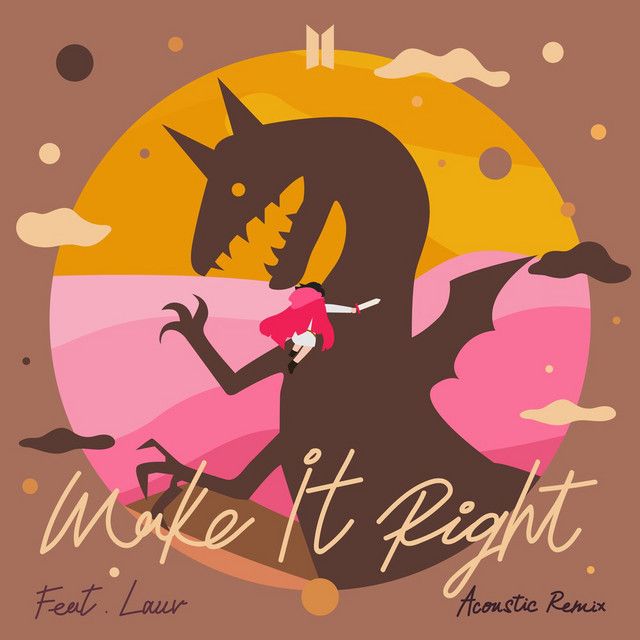متن آهنگ Make It Right (feat. Lauv) - Acoustic Remix از BTS کاور آهنگ Make It Right (feat. Lauv) - Acoustic Remix از BTS
