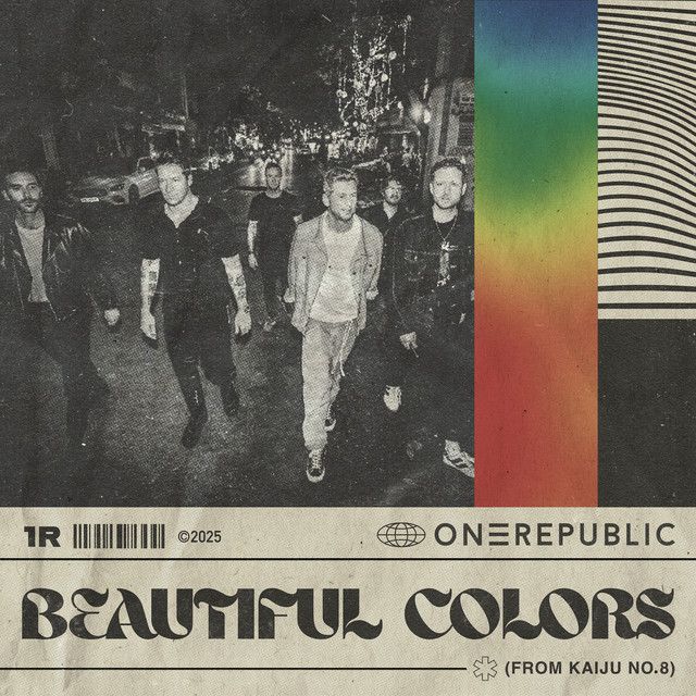متن آهنگ Beautiful Colors - from Kaiju No. 8 از OneRepublic کاور آهنگ Beautiful Colors - from Kaiju No. 8 از OneRepublic