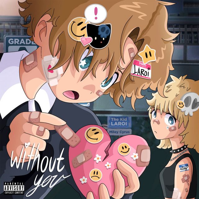 متن آهنگ WITHOUT YOU (with Miley Cyrus) از Miley Cyrus کاور آهنگ WITHOUT YOU (with Miley Cyrus) از Miley Cyrus