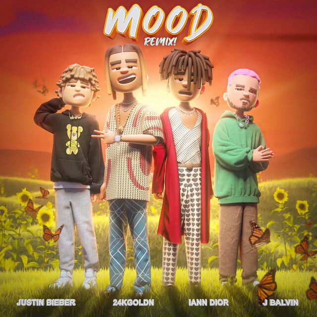 متن آهنگ Mood (Remix) feat. Justin Bieber, J Balvin & iann d کاور آهنگ Mood (Remix) feat. Justin Bieber, J Balvin & iann dior از J Balvin