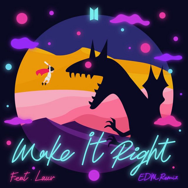 متن آهنگ Make It Right (feat. Lauv) - EDM Remix از BTS کاور آهنگ Make It Right (feat. Lauv) - EDM Remix از BTS