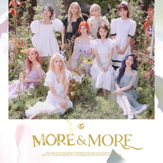 متن آهنگ MORE & MORE - English Version از TWICE کاور آهنگ MORE & MORE - English Version از TWICE