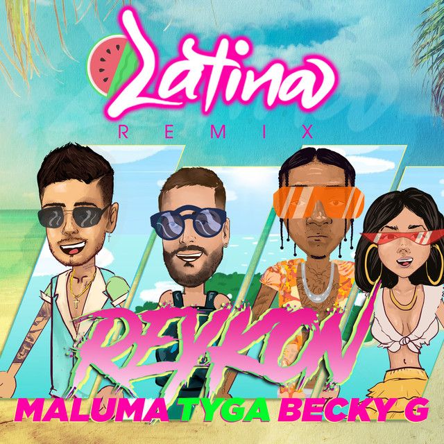 متن آهنگ Latina - Remix از Tyga کاور آهنگ Latina - Remix از Tyga