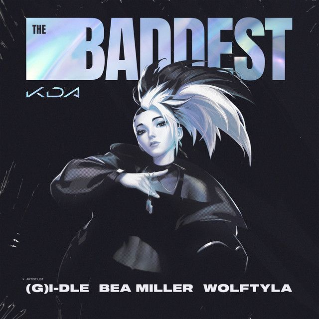 متن آهنگ THE BADDEST از i-dle کاور آهنگ THE BADDEST از i-dle