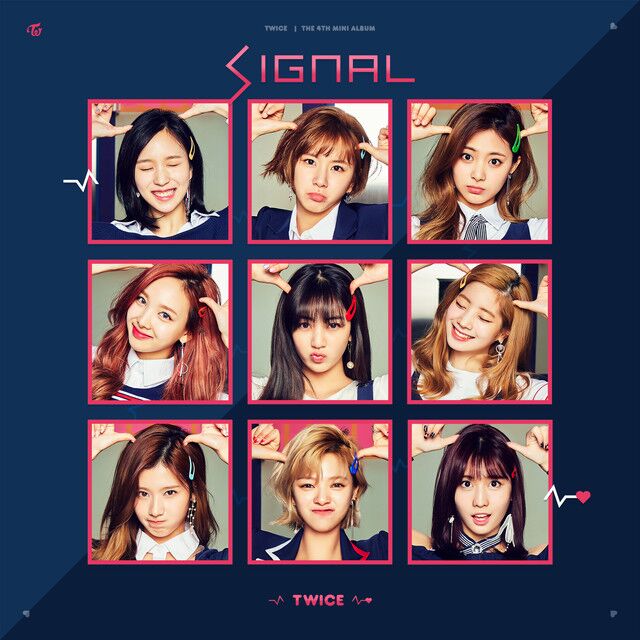 متن آهنگ Signal از TWICE کاور آهنگ Signal از TWICE