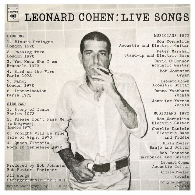 متن آهنگ Bird On the Wire - Live از Leonard Cohen کاور آهنگ Bird On the Wire - Live از Leonard Cohen