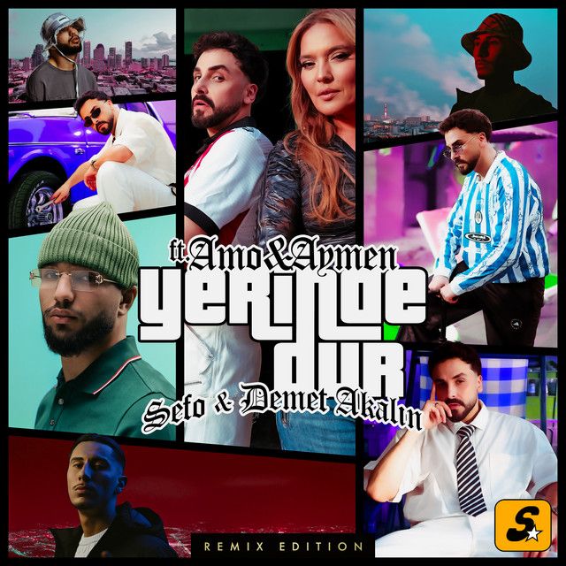 متن آهنگ Yerinde Dur Remix feat. Amo & Aymen از Demet Akalın کاور آهنگ Yerinde Dur Remix feat. Amo & Aymen از Demet Akalın