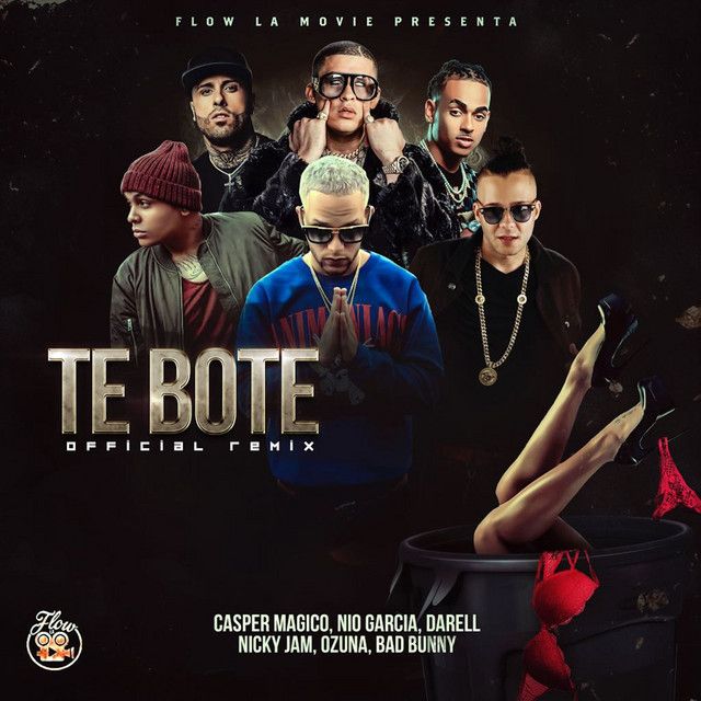 متن آهنگ Te Boté - Remix از Bad Bunny کاور آهنگ Te Boté - Remix از Bad Bunny