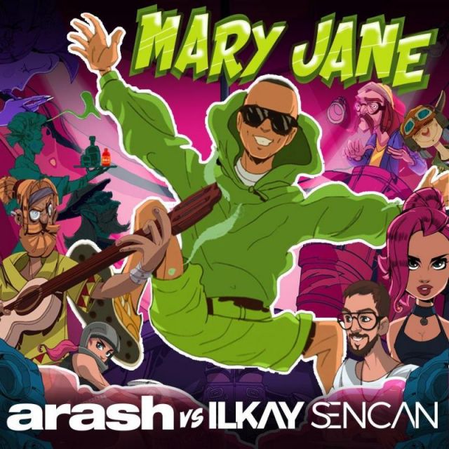 کاور آهنگ Mary Jane از Arash