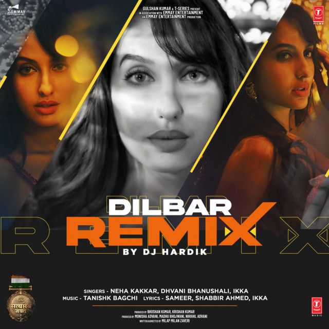 متن آهنگ Dilbar Remix از Neha Kakkar کاور آهنگ Dilbar Remix از Neha Kakkar