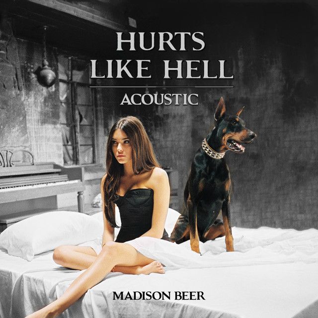 متن آهنگ Hurts Like Hell - Acoustic Live از Madison Beer کاور آهنگ Hurts Like Hell - Acoustic Live از Madison Beer