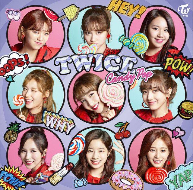 متن آهنگ Candy Pop - Instrumental از TWICE کاور آهنگ Candy Pop - Instrumental از TWICE