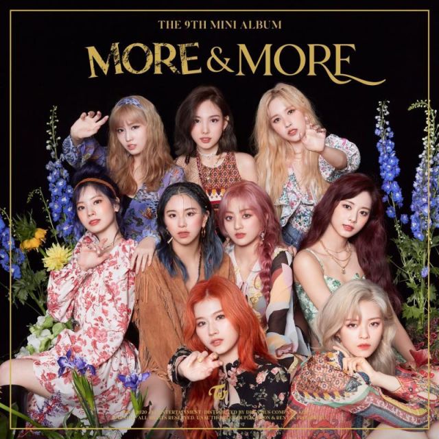 متن آهنگ More & More از TWICE کاور آهنگ More & More از TWICE