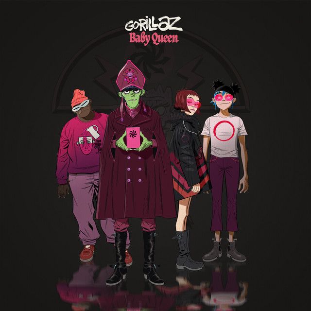 متن آهنگ Baby Queen از Gorillaz کاور آهنگ Baby Queen از Gorillaz