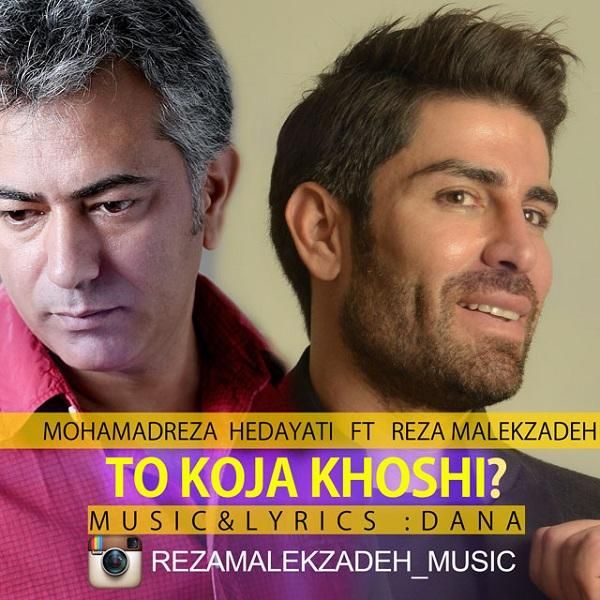 متن آهنگ تو کجا خوشی (رضا ملک زاده) از محمدرضا هدایتی کاور آهنگ تو کجا خوشی (رضا ملک زاده) از محمدرضا هدایتی