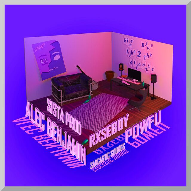 متن آهنگ Eyes Blue Like The Atlantic, Pt. 2 (feat. Powfu, Al کاور آهنگ Eyes Blue Like The Atlantic, Pt. 2 (feat. Powfu, Alec Benjamin & Rxseboy) از Alec Benjamin