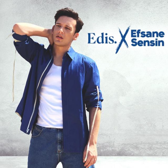 متن آهنگ Efsane Sensin از Edis کاور آهنگ Efsane Sensin از Edis