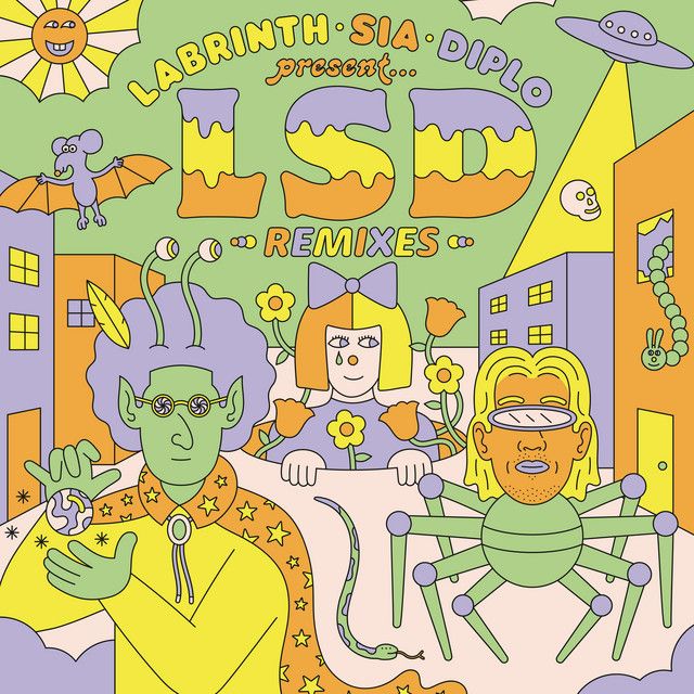 متن آهنگ Thunderclouds (feat. Sia, Diplo & Labrinth) - MK Re کاور آهنگ Thunderclouds (feat. Sia, Diplo & Labrinth) - MK Remix از Sia