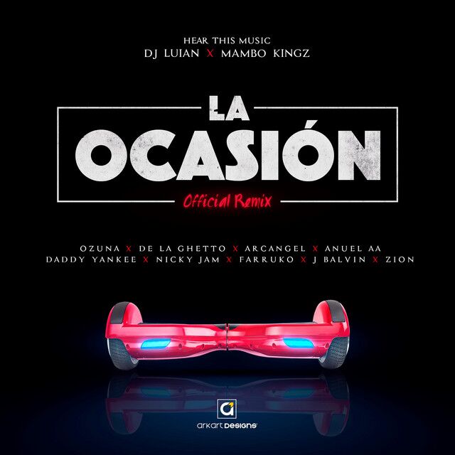 متن آهنگ La Ocasión - Remix از J Balvin کاور آهنگ La Ocasión - Remix از J Balvin