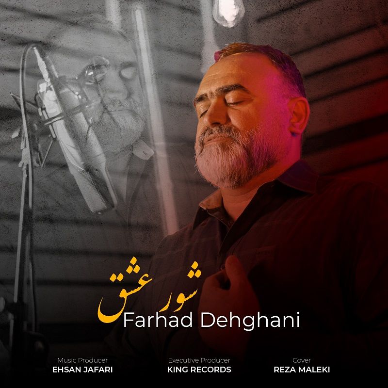 متن آهنگ شور عشق از فرهاد دهقانی کاور آهنگ شور عشق از فرهاد دهقانی