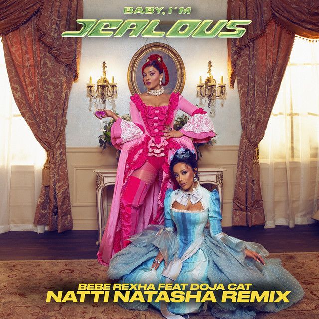 متن آهنگ Baby, I'm Jealous (feat. Doja Cat) از Bebe Rexha کاور آهنگ Baby, I'm Jealous (feat. Doja Cat) از Bebe Rexha