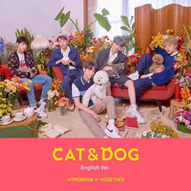 متن آهنگ Cat & Dog (English Version) از TOMORROW X TOGETHER کاور آهنگ Cat & Dog (English Version) از TOMORROW X TOGETHER