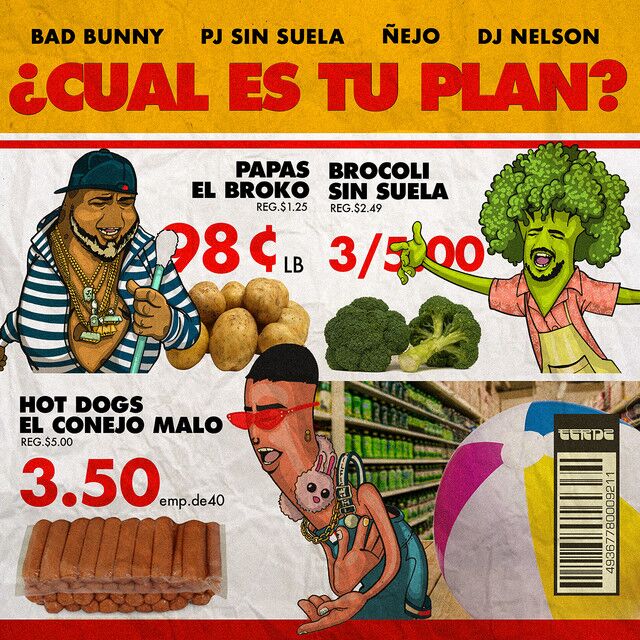 متن آهنگ ¿Cual Es Tu Plan? از Bad Bunny کاور آهنگ ¿Cual Es Tu Plan? از Bad Bunny