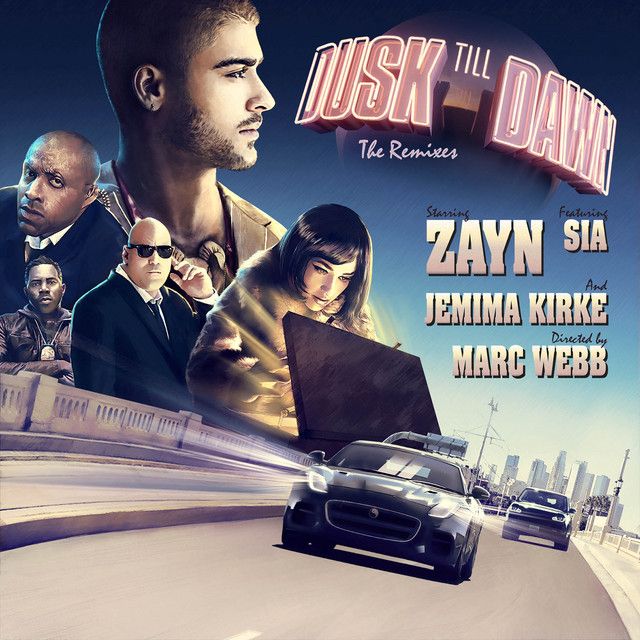 متن آهنگ Dusk Till Dawn (feat. Sia) - Luca Lush Remix از ZAY کاور آهنگ Dusk Till Dawn (feat. Sia) - Luca Lush Remix از ZAYN