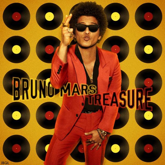متن آهنگ Treasure از Bruno Mars کاور آهنگ Treasure از Bruno Mars