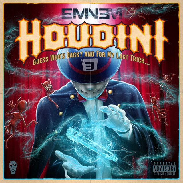 متن آهنگ Houdini از Eminem کاور آهنگ Houdini از Eminem