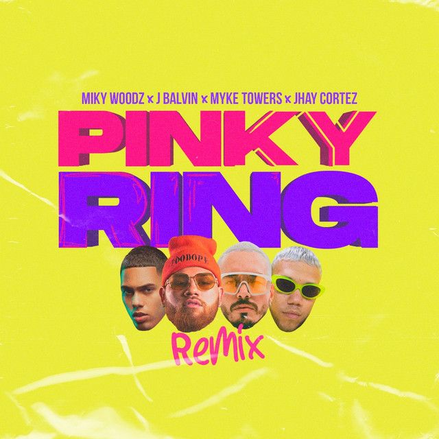 متن آهنگ Pinky Ring - Remix از J Balvin کاور آهنگ Pinky Ring - Remix از J Balvin