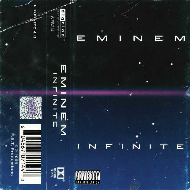 متن آهنگ Infinite از Eminem کاور آهنگ Infinite از Eminem